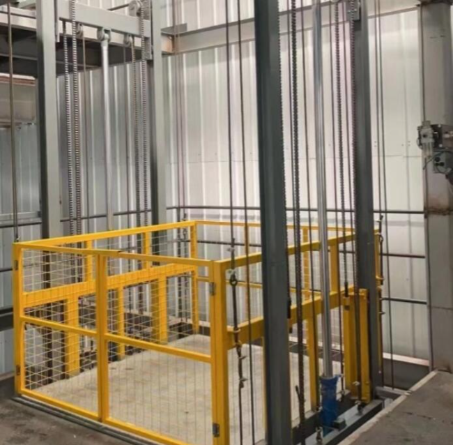 墨脱导轨式升降机一般加工周期