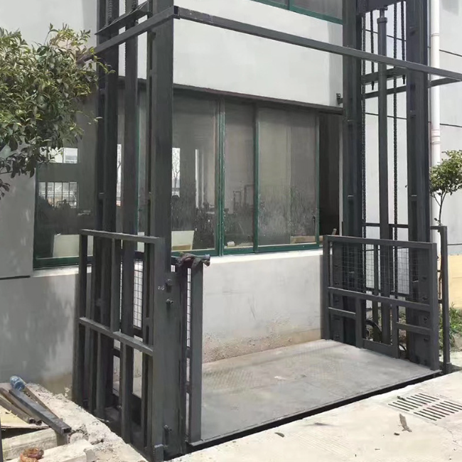 墨脱5吨室外升降货梯